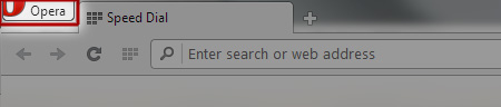 Opera menu